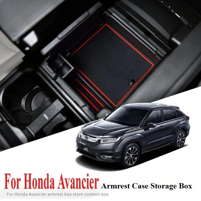 For Honda Avancier Central Control Armrest Case Storage Box Car Interior Decoration Modified Accessories