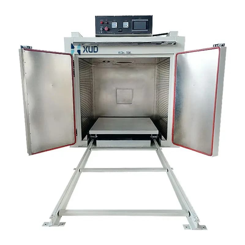 Large Double Door High Temperature Powder Coating Oven Gas Electric Motor Resin Winding Drying Oven Industrial Curing Oven Price