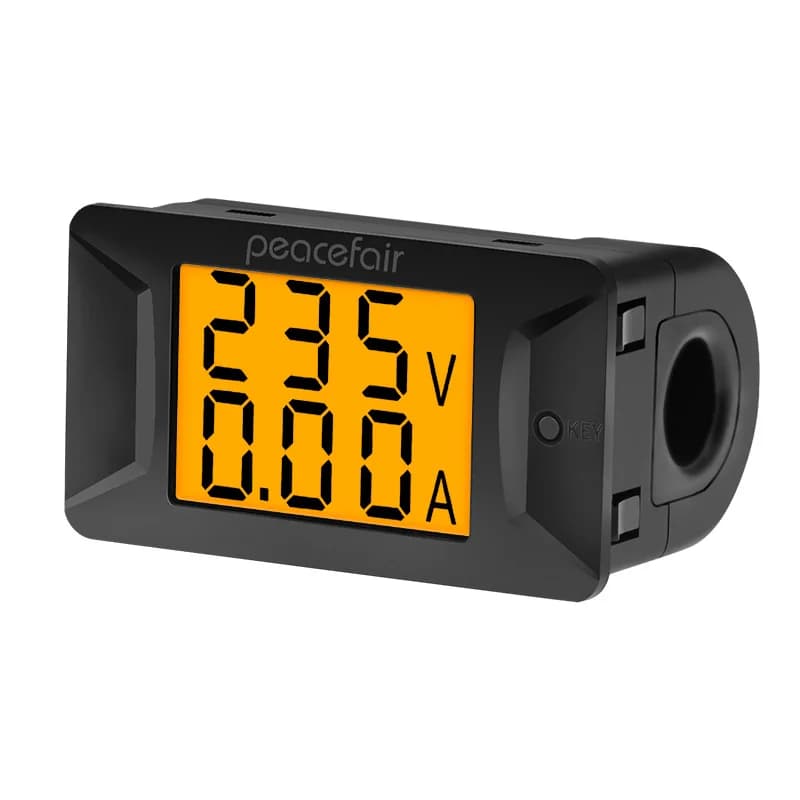 Peacefair AC Single Phase 260V 100A Digital Ammeter Voltmeter Electronic Load Smart Voltage Tester New Arrival PZEM-026
