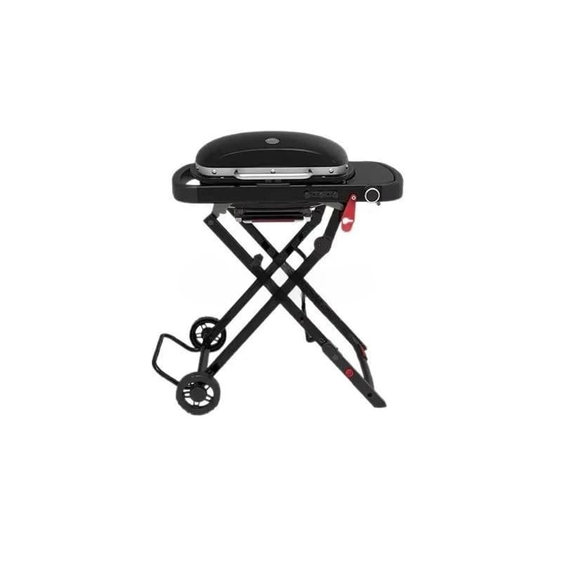Mini Traveler Gas Stove Small Outdoor Portable Grill Easy Clean High Efficiency Safe Durable For Camping Picnic Barbecue Stewing