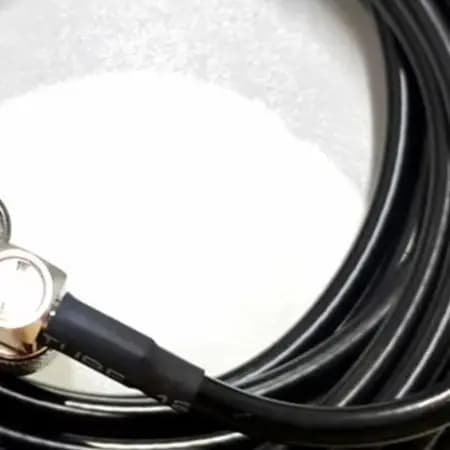 15FT 90 Degree For Tnc Male To Male Cable For GPS Guide Plus 500 250 CFX For 750 Black PVC Wire 15FT 90 Degree