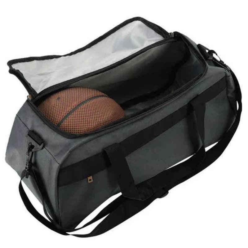 Unisex nylon basketball backpack, 30-40L large-capacity laptop compartment, quick-dry sports bag