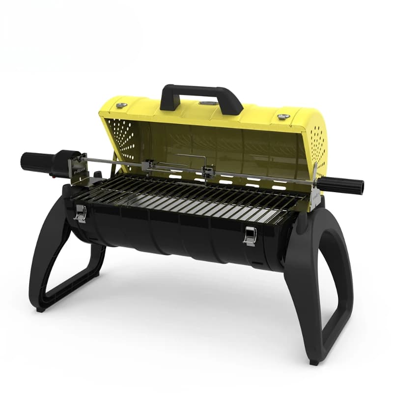 BBQ Outdoor Stew Outdoor Thickened BBQ Portable Household Charcoal Grill Electric Grill Fork