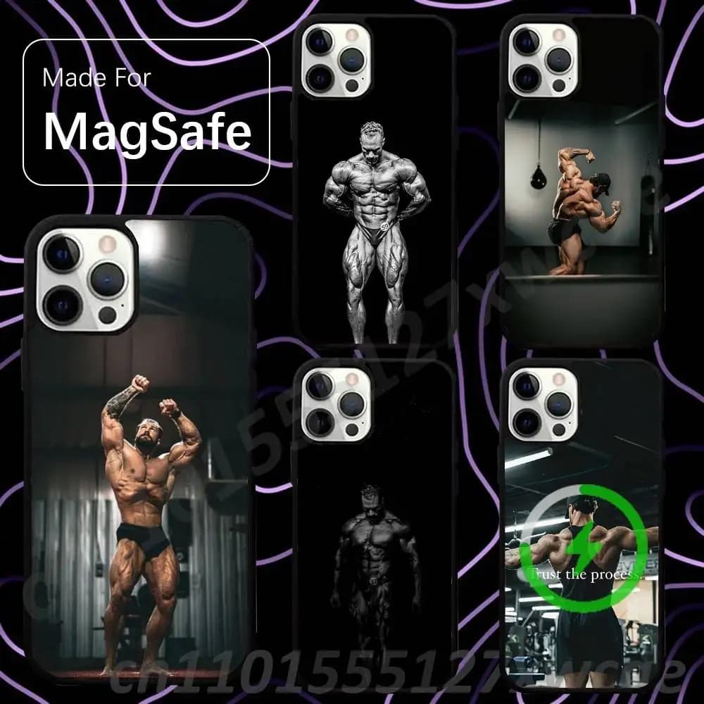 C-Chris Bumstead Bodybuilding For Magsafe Wireless Case For iPhone 15,16,17,13,14,11,12,Pro,Max,Plus,E,Air,Mini Protection