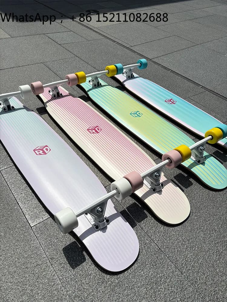 SCY is suitable for streamer series adult dance board all-round flat flower skateboard four-wheel street brush long board