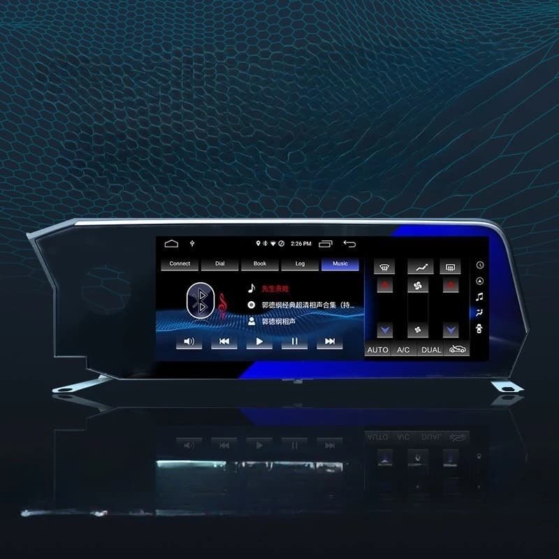 Factory, car, large screen, navigation guide