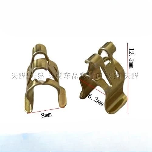 5pcs For Cadillac CT5 CT4 Center Console Saddle Side Trim Panel Metal Retaining Clip