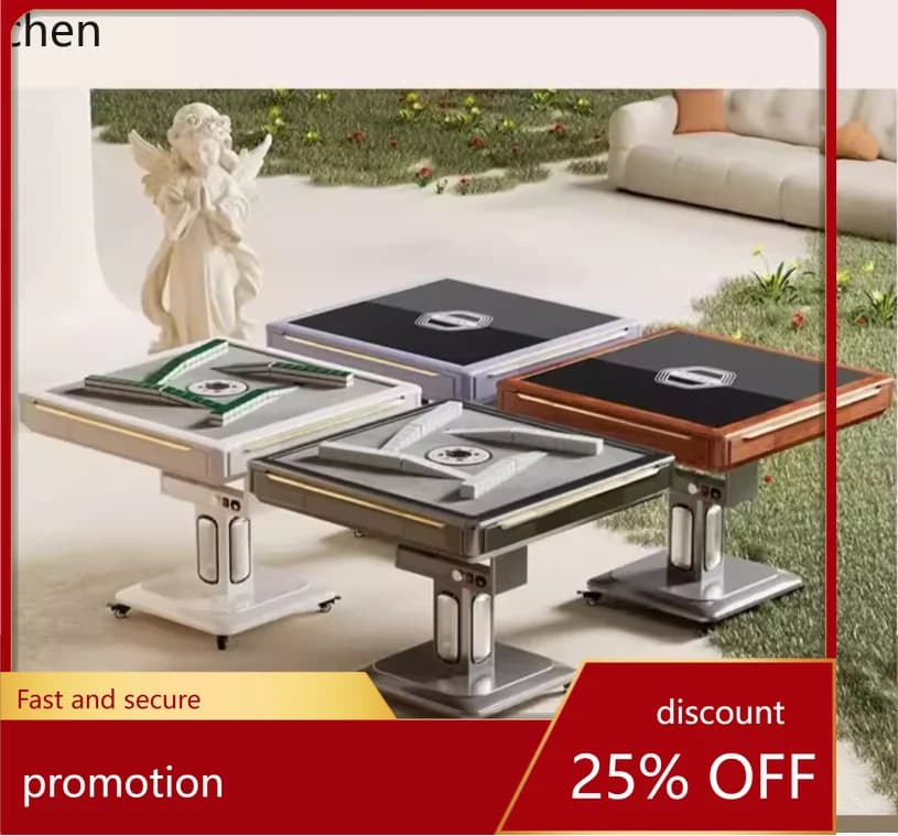 HXL Ultra-Thin Cyclone Mahjong Machine Fully Automatic Home Dining Table Folding Mahjong Table