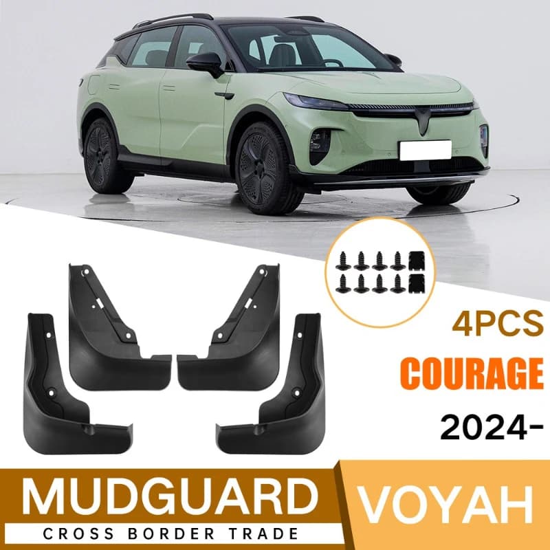 For VOYAH Courage 2024 Car Mudflaps Front Rear Mud Flaps Mudguards Splash Guards Fender Flares Accessories