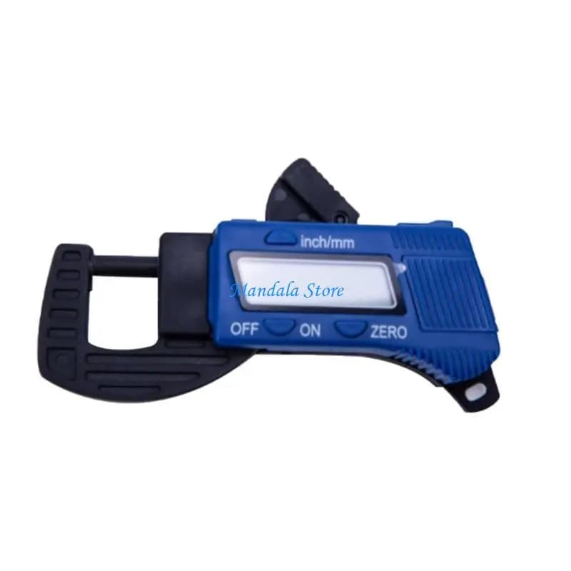 U2JC Precise 0-12.7mm Digital Thickness Gauge Meter Metal Horizontal Electronic Micrometer Thickness Measurement Tester Tool