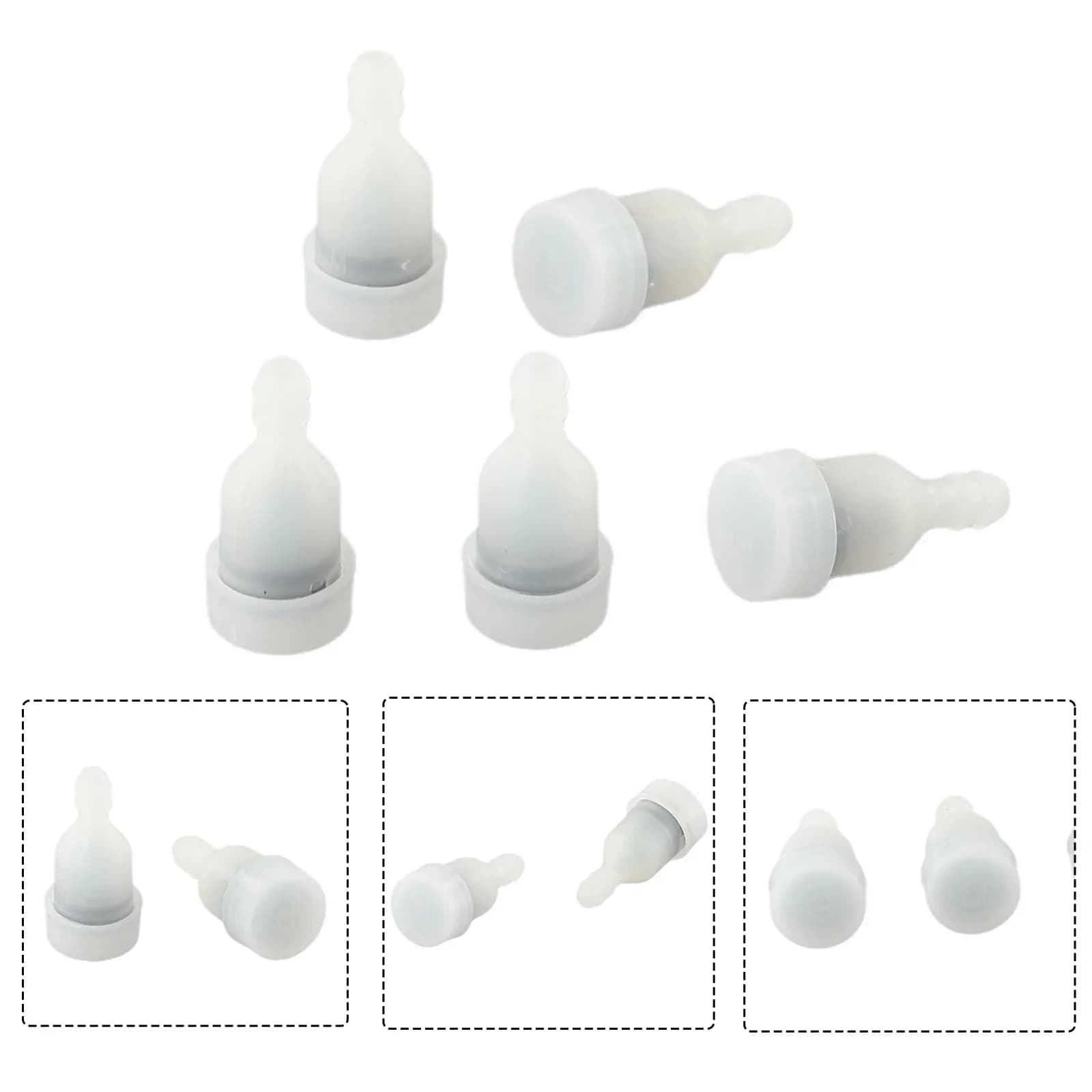5pcs Fuel Tank Breather Vent Air Check Valve Replaces For Chainsaw Brush Cutter Home Gardening Power Tool Accessories