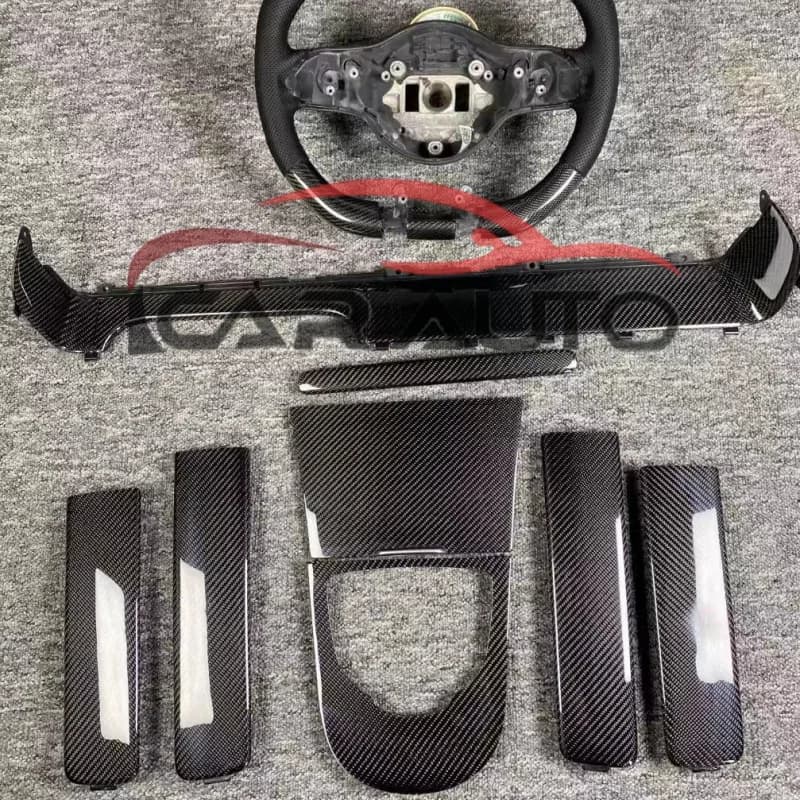 For Merced-Benz AMG G Class Dry Carbon Fiber Car Interior Kits G500 G63 W463 G500 S63 C63 W222 W223 W464 W167