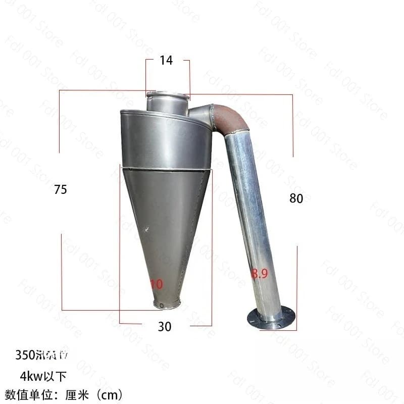 Dust Collector Cyclone Aggregate Multi-functional Hammer Blade Crusher Fan Accessories Corn Feed Separation