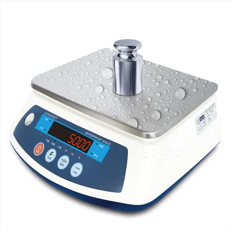 Veidt Weighing Electronic IP68 Waterproof Weighing Bench Scale Digital Counting Seafood Electronic Fishing Food Waterproof Scale