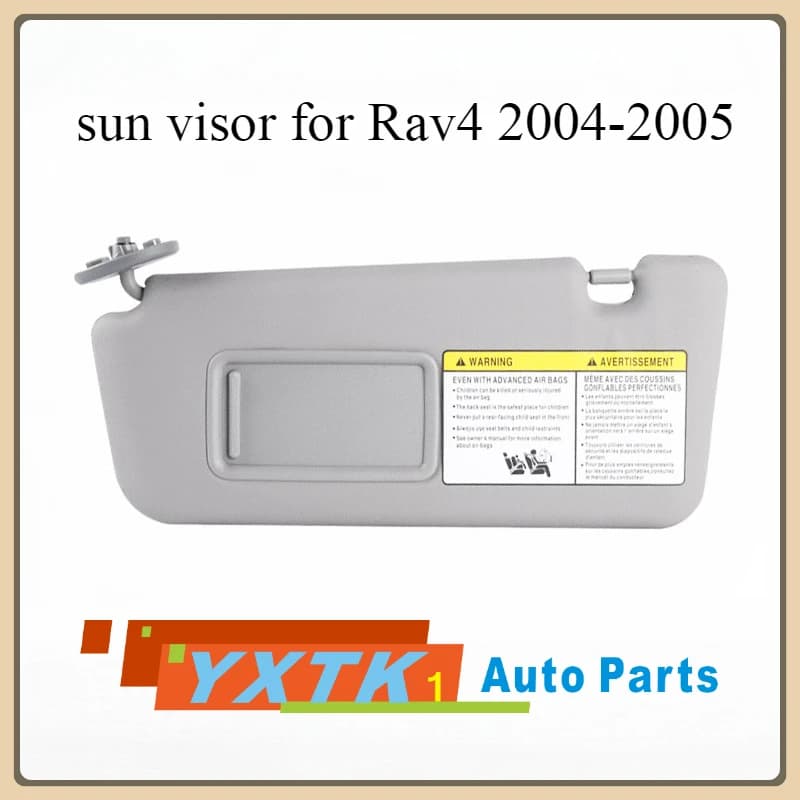 Car front gear, sun visor for Rav4 2004 2005 gray beige car sun visor without light