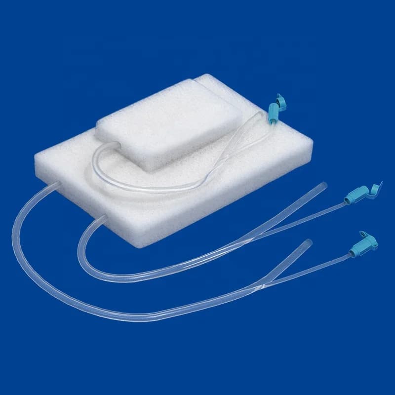 Negative Pressure Wound Therapy Dressing Kit Used in Conjunction with NPWT Machine for Removal of Wound Exudate Size 15*5*3cm