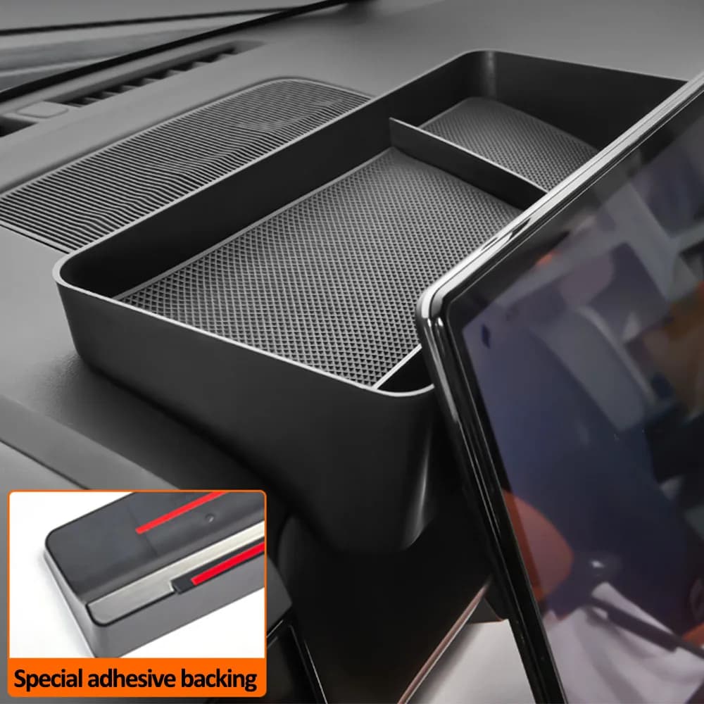 For BYD Leopard 7/Titanium 7/Super 7 Storage Box Behind The Screen Car Modification Parts ABS Instrument Panel Storage Box