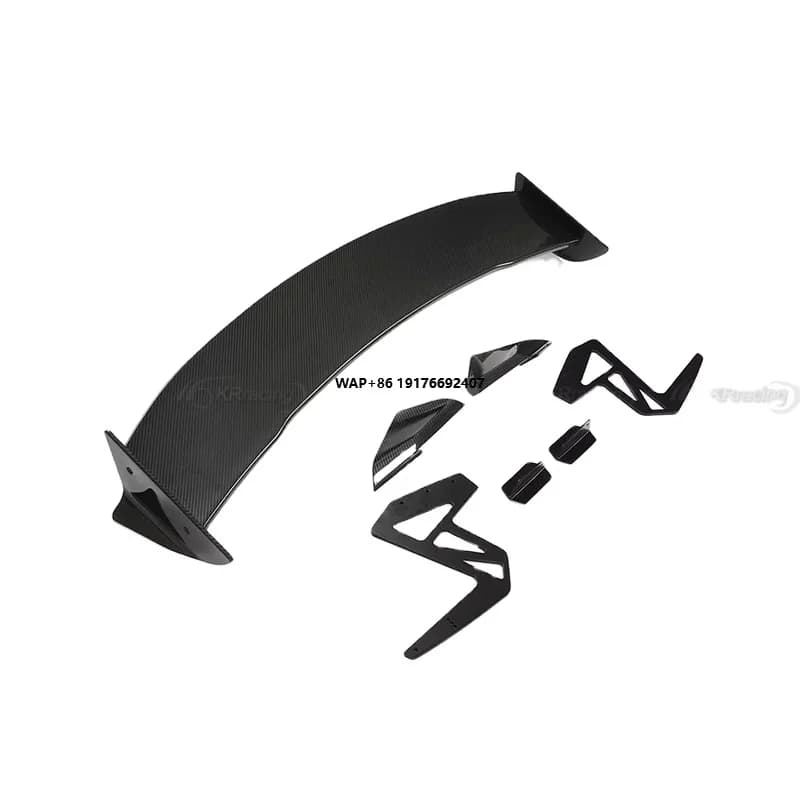 Car Accessories Dry Carbon Fiber Rear Spoiler for Model Y Electric Car 4-Door 2020-2022