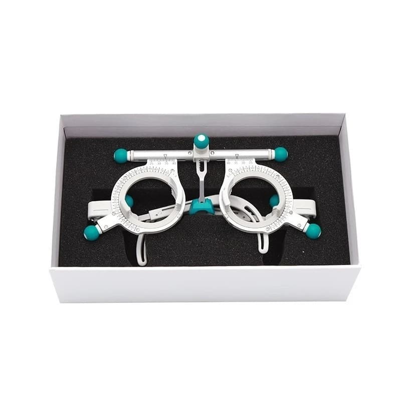 Titanium adjustable try-on rack, multi-function plug-in 5-piece optometry rack