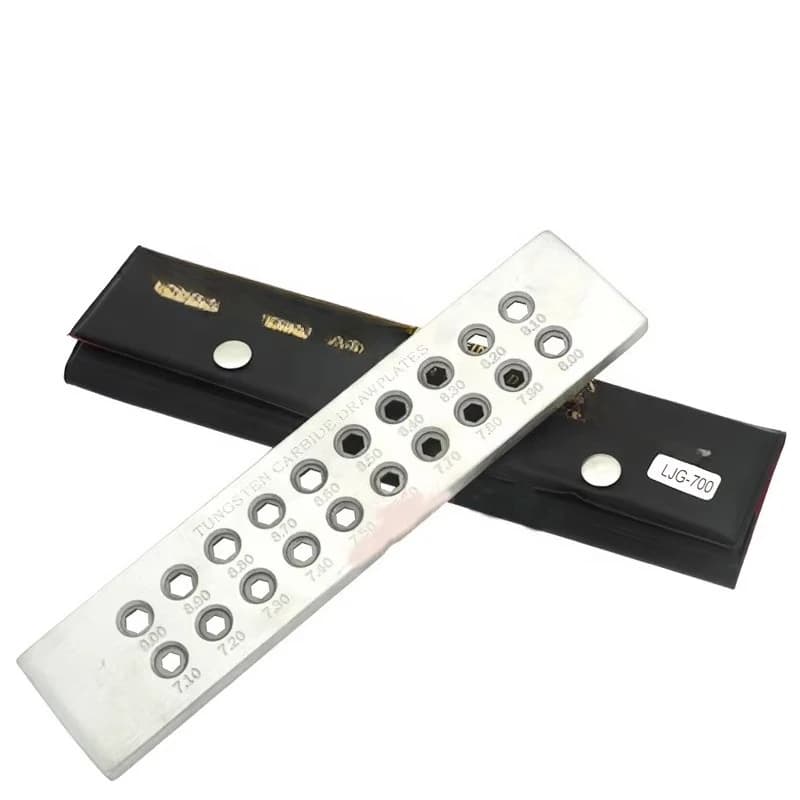 Goldsmith Making Tools Gold Drawplate Jewelry Drawplate