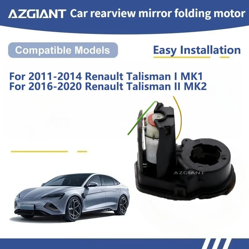 AZGIANT For 2011-2014 Renault Talisman I MK1 2016-2020 Renault Talisman II MK2 Car Power Fold Mirror 12V Motor module Direct Fit