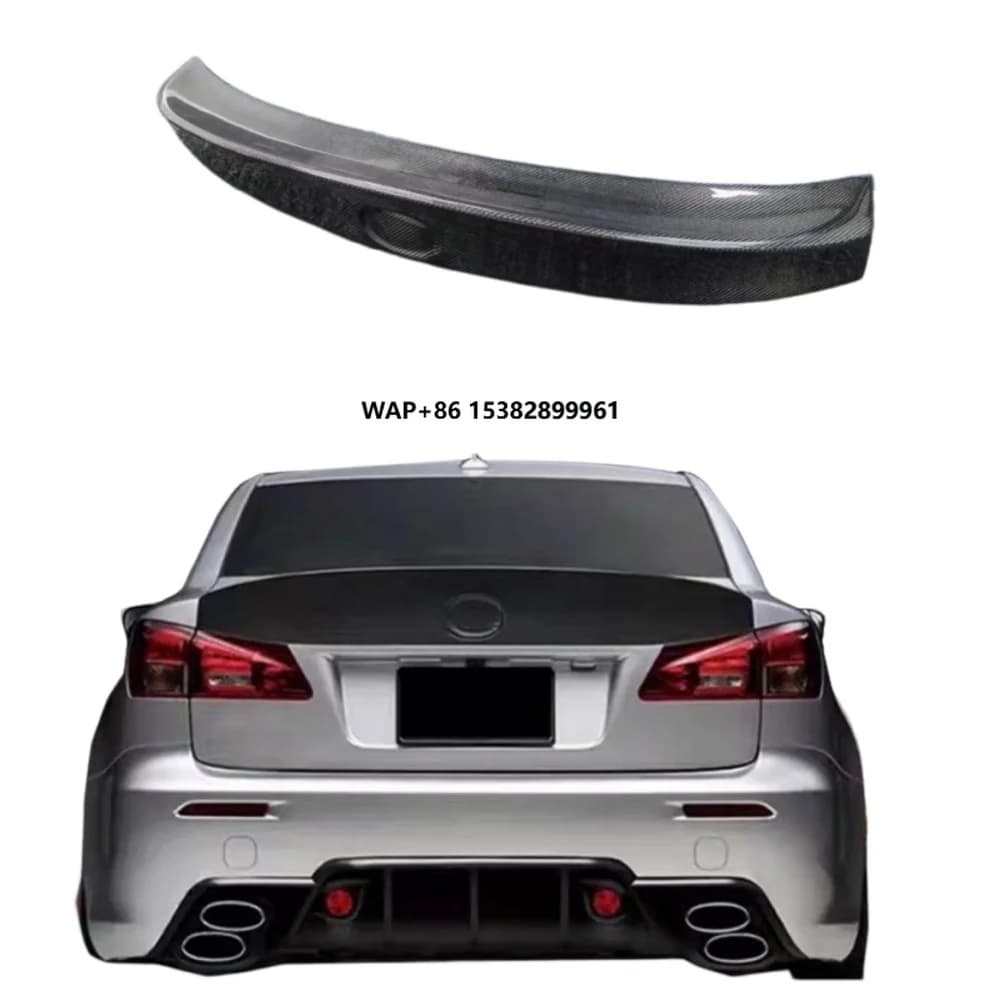 High Quality Carbon Fiber Rear Spoiler for  IS250 IS350 2006-2012