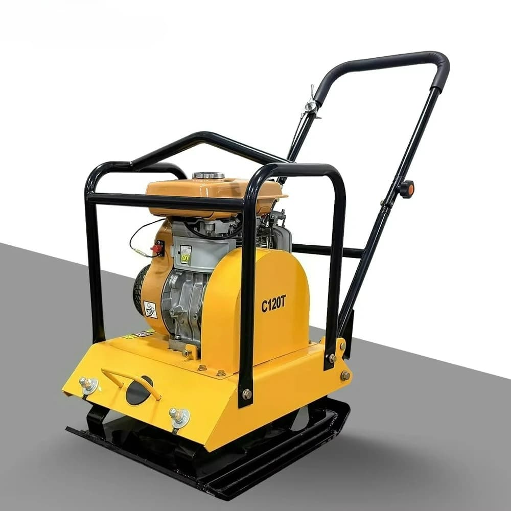Portable C120T  Powered 20KN Centrifugal Force High Efficiency Compaction Equipment Plate Compactor