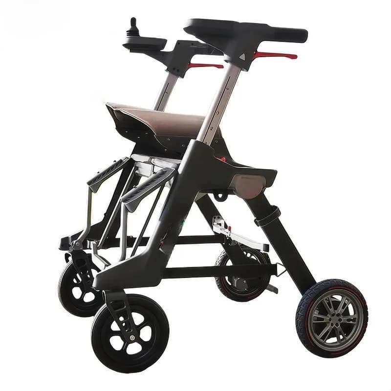 Lifting electric walker for the elderly Electric scooter for the elderly Electric wheelchair Small car