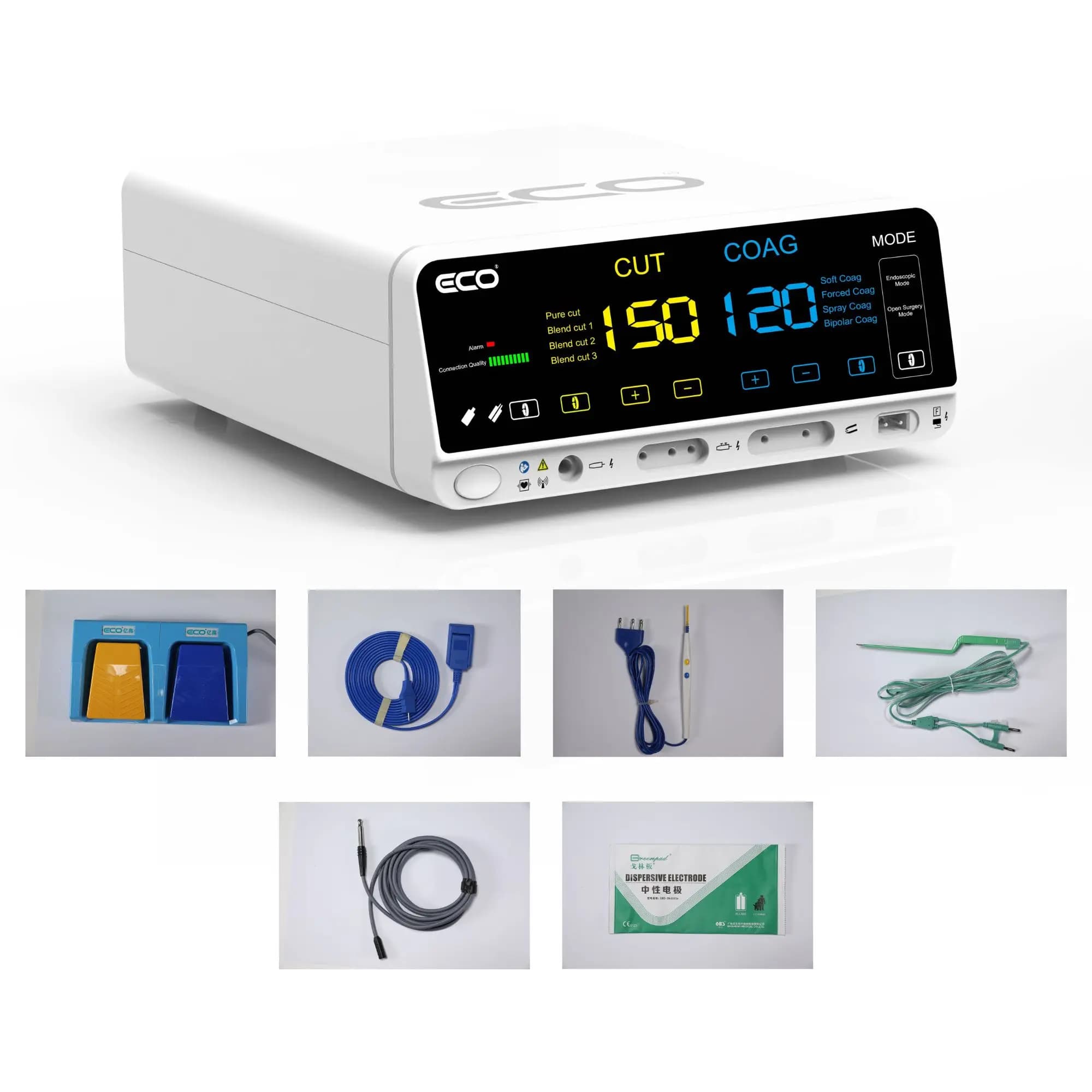 Electrocautery Machine  Hot Human Vet Monopolar Bipolar Coagulation Electrosurgical Generator Unit