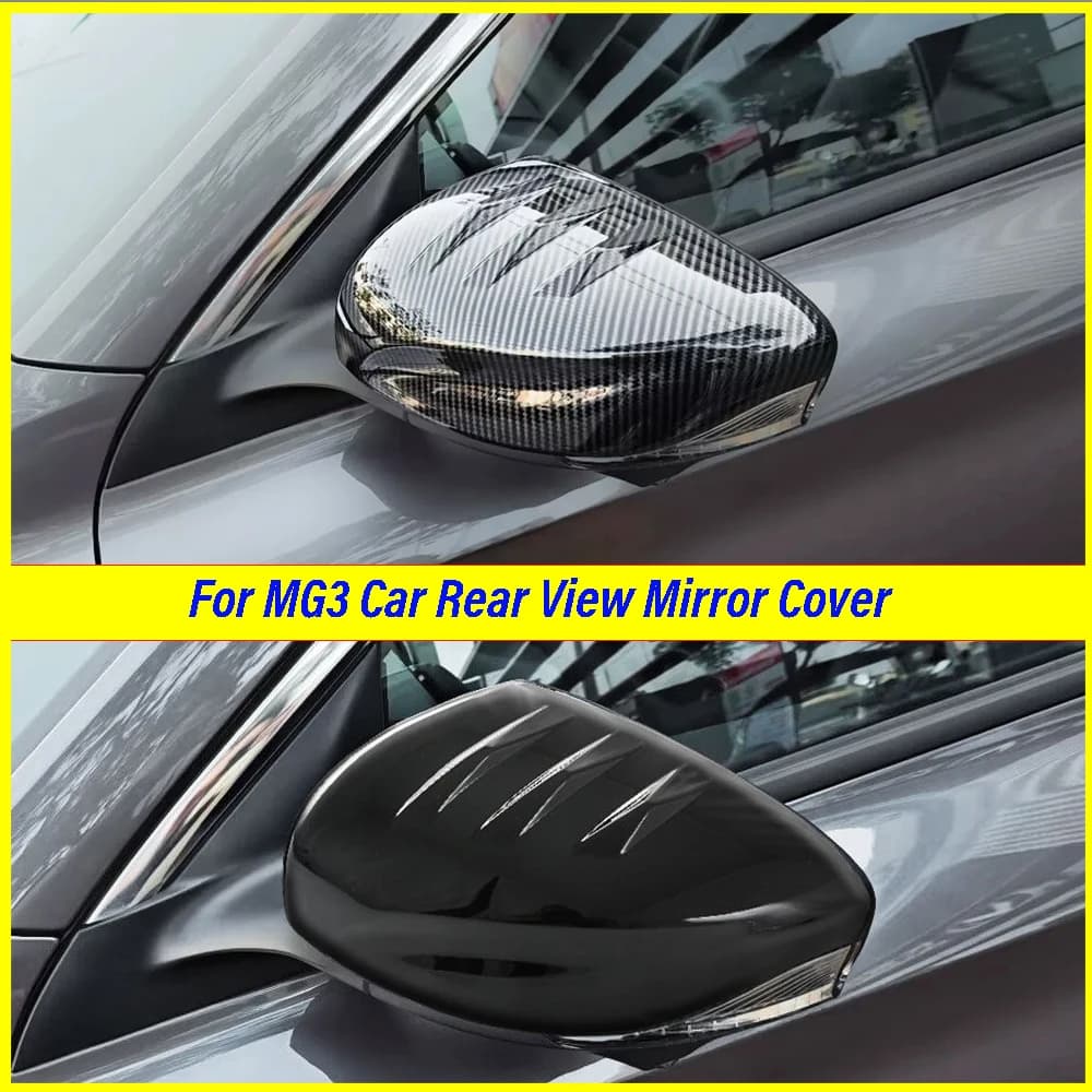 For MG 3 2024 2025 2026 Rear View Mirror Cover Anti-Scratch Protective Side Mirror Cap Auto Styling Car Exterior Accessories