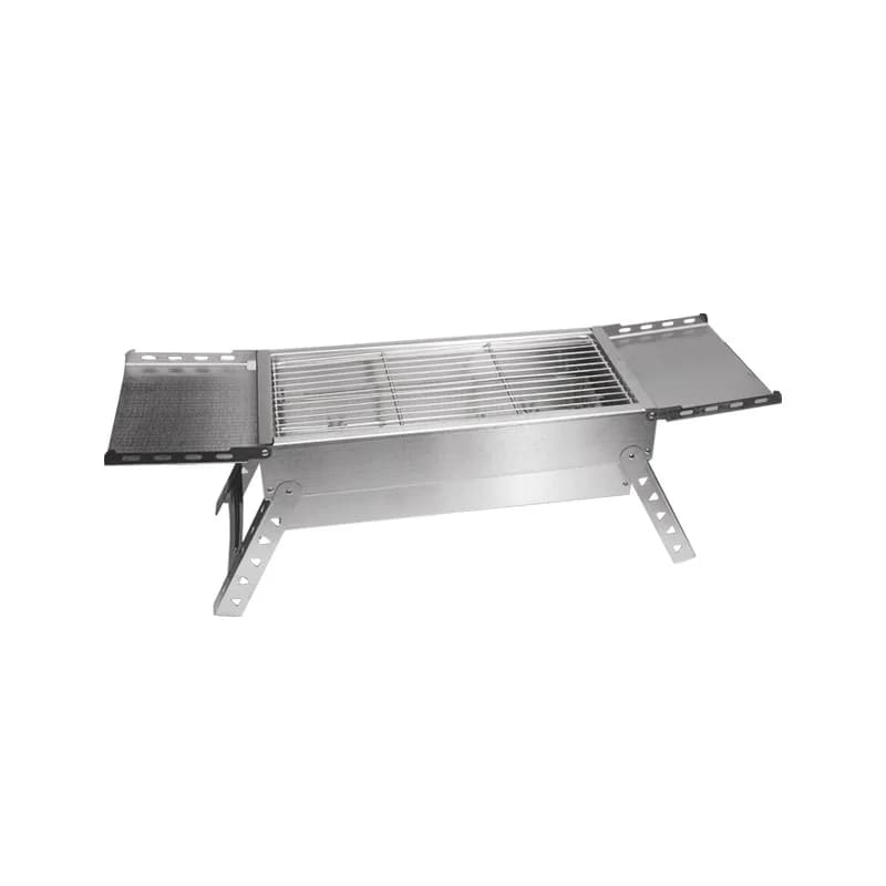 Stainless steel barbecue stove household carbon oven outdoor portable folding barbecue rack