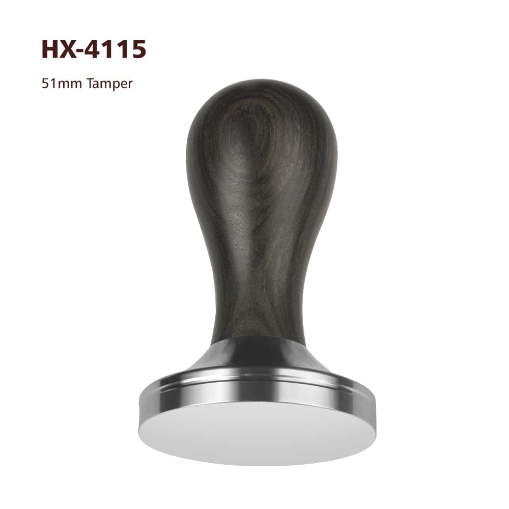 Coffee Accessories Coffee Tamper Rosewood Handle 44mm 49mm 51mm 53mm 54mm 57mm 58mm 58.5mm 304 Stainless Steel Tamper Base