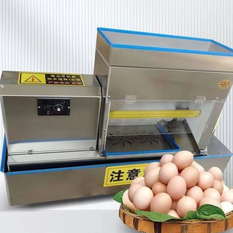 Automatic egg shredding and shelling machine Electric peeling machine Commercial shredding machine Automatic egg shelling