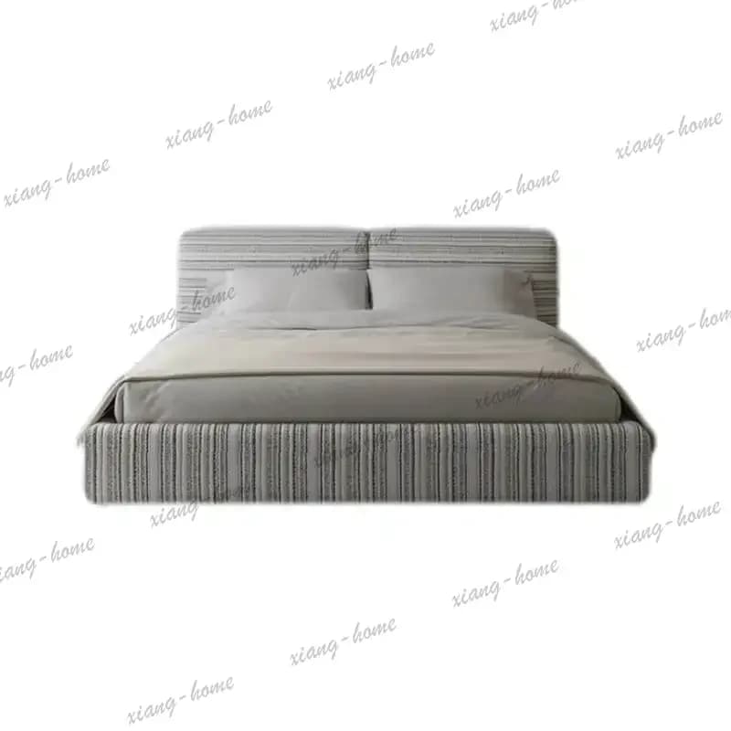 Floor No Noise Luxury Bed Decoration Adults Double Bedrooms Frame Luxury Bed Modern Style Lounges Camas De Dormitorio Furniture
