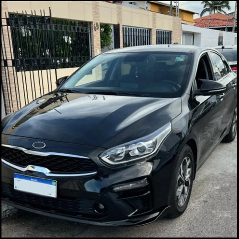 For KIA K3 Forte 2018~2023 Door Side Wing Rearview Mirror Cover Sticker Trim Cap Lid With Horn Car Styling Auto Accessories