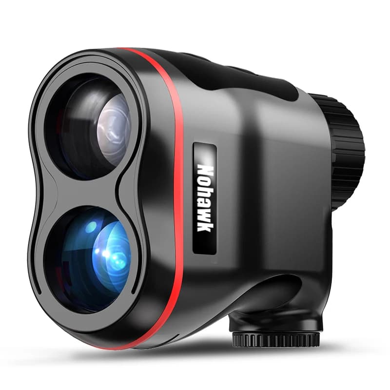 R골프 Nohawk R-600M Golf Hunting Range Finder Gift Distance Measuring Laser Rangefinder with High-Precision Flagpole Locking