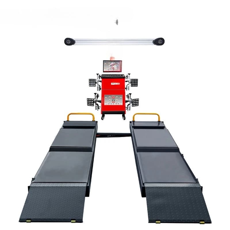 Ultra-thin no-pit pits mother large shear lift car lift