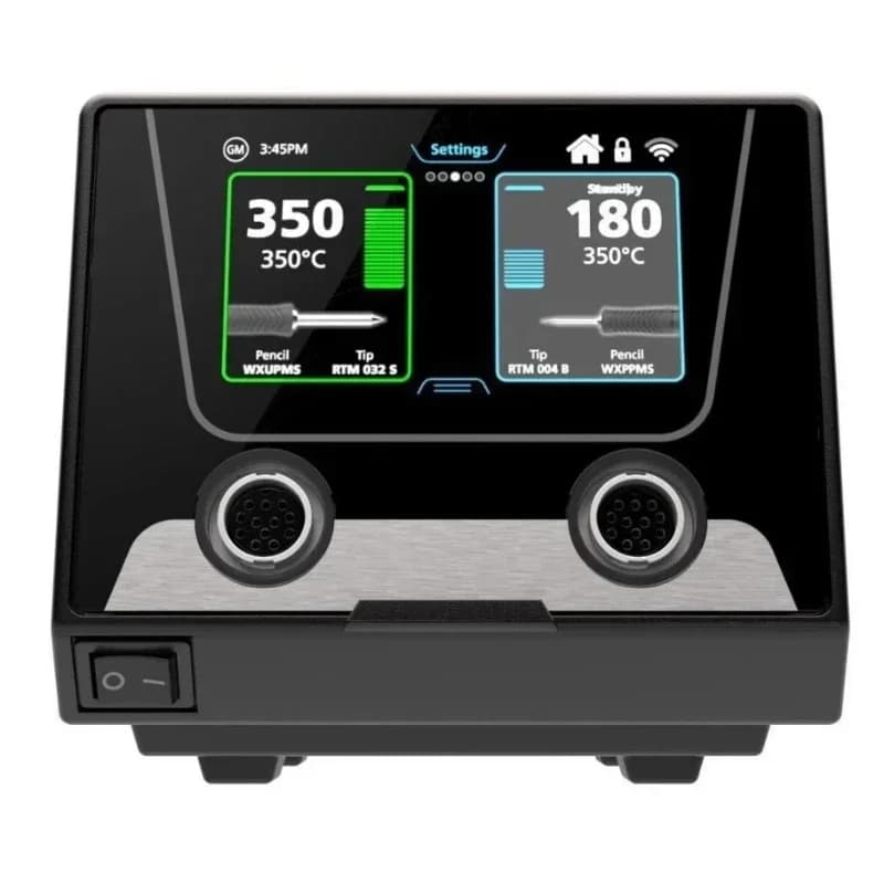 WXsmart intelligent welding dual channel digital display embedded integrated welding table set