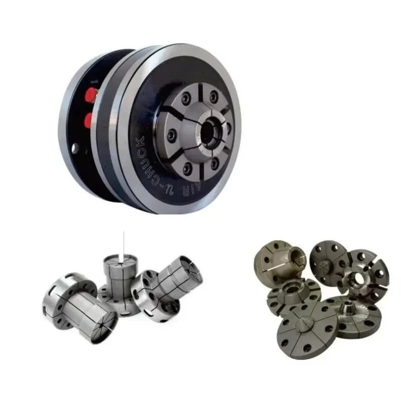 Pneumatic Diaphragm Chuck Ultra High Precision Clamping Industrial Accessory
