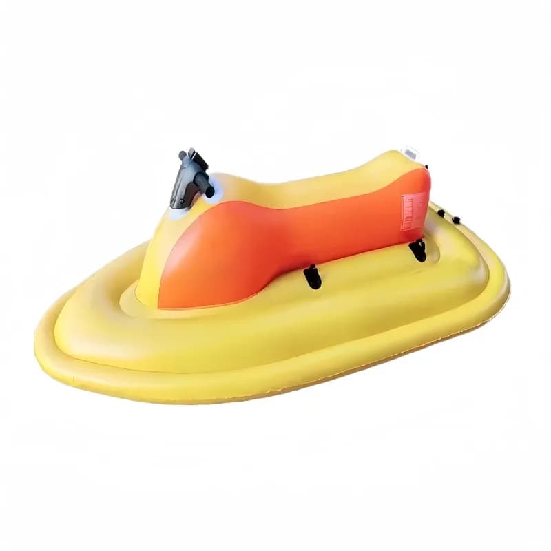 Electric inflatable boat for jet skis with 700W underwater thrusters