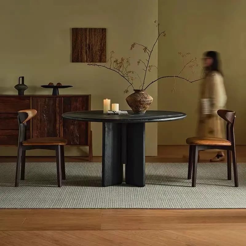 Marble Kitchen Dining Table Mobile Round Modern Designer Dining Table Living Room Chairs Mesas De Comedor Living Room Furniture