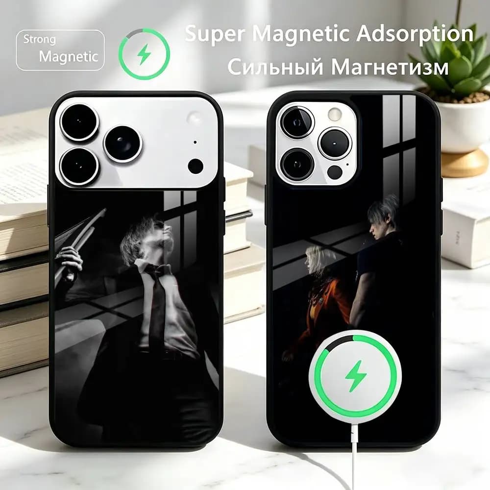 L-Leon K-Kennedy Resident E-Evil  Phone Case For iPhone17,16,15,14,13,12,11 Plus,Pro Allows magnetic wireless charging