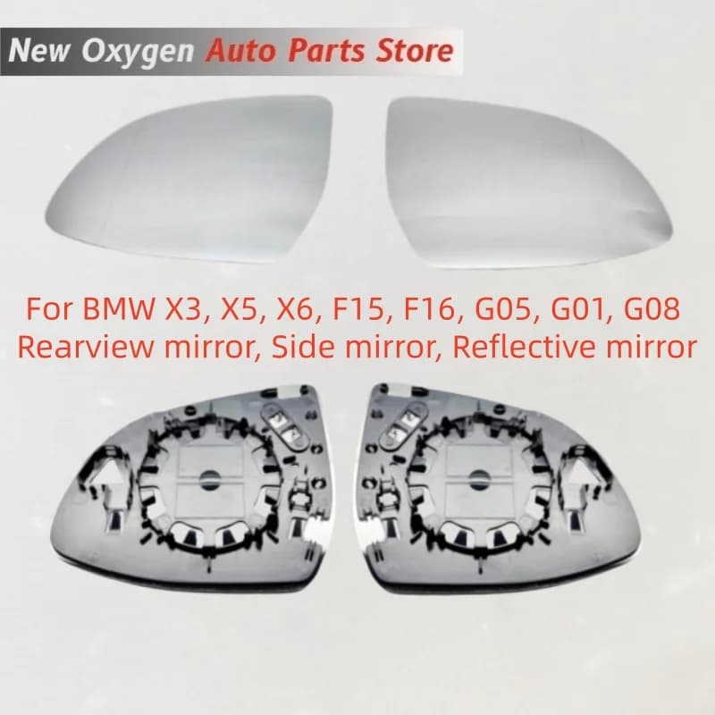 For BMW X3, X5, X6, F15, F16, G05, G01, G08 Rearview mirror, Side mirror, Reflective mirror