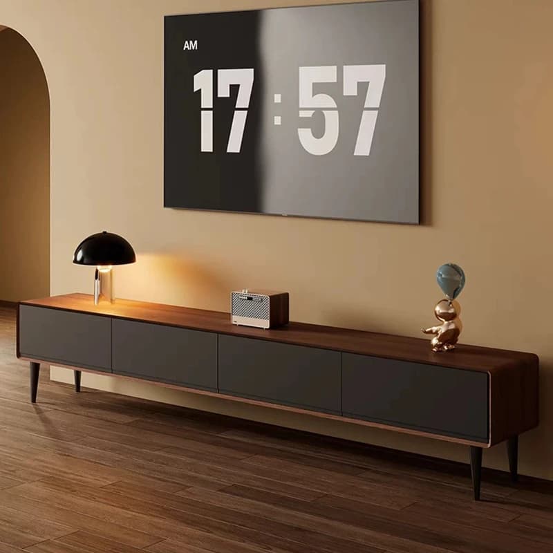 Base Lowboard Tv Tables Projector Luxury Universal Design Tv Cabinets Panel Under Muebles Para Salas Mid Century Furniture