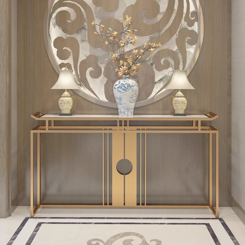 Design Aesthetic Storage Entryways Table Simple Creative Style Console Table Mesa De Centro De Sala Living Room Furniture