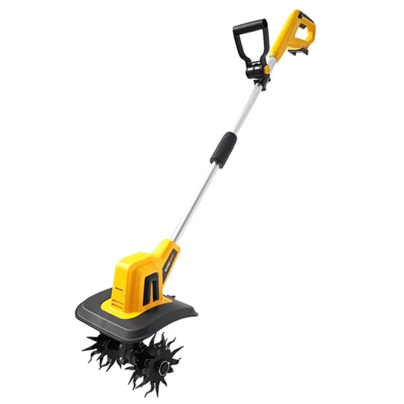 Handheld lithium battery micro-tiller, scarifier, small household electric hoe rotary tiller