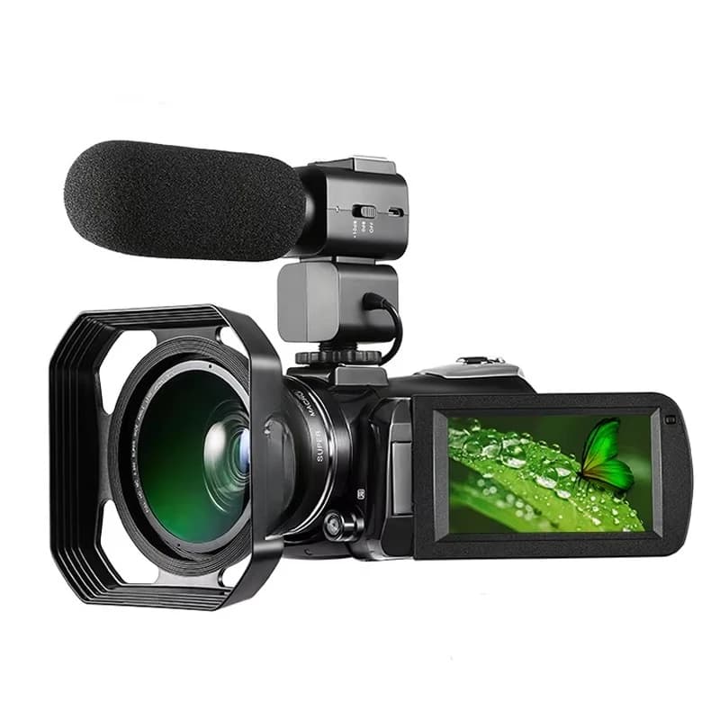 Ultra 4K Digital Video Recorder 3.0 "Touch Display and Night Vision Home Digital Camera