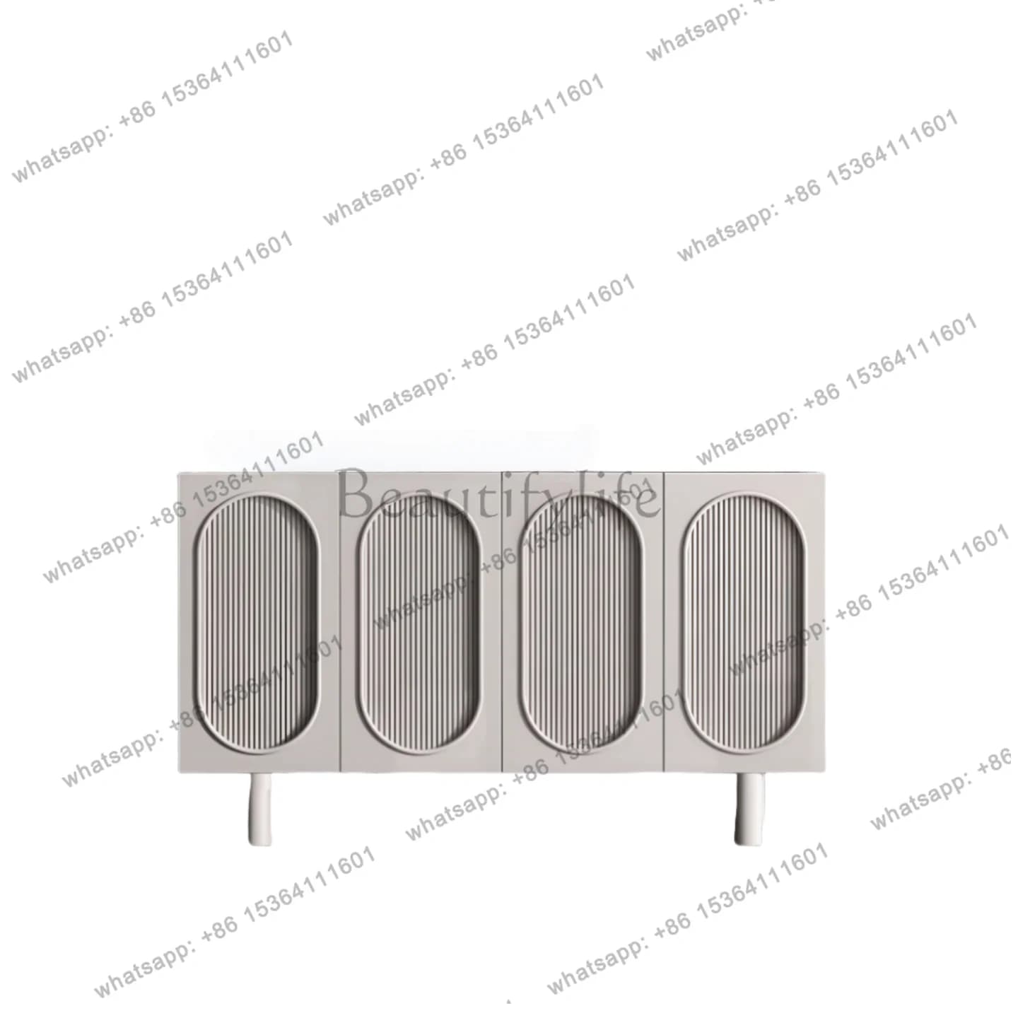 Medieval style paint meal side entrance cabinet living room wall storage decorative cabinet