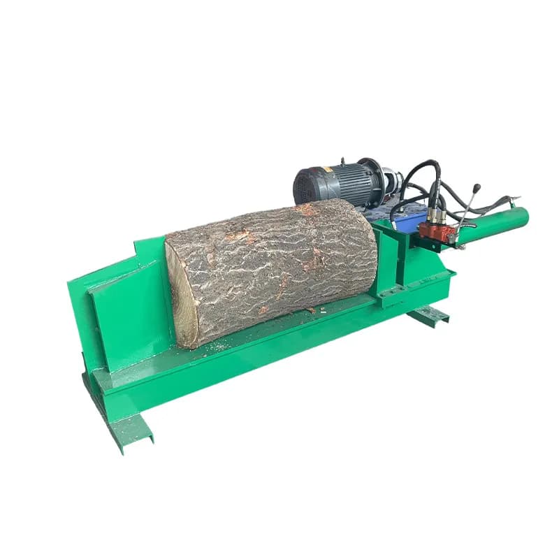 Farm with Thickened Alloy Steel Wedge Hydraulic Wood Log Cutter Firewood Processor Splitter