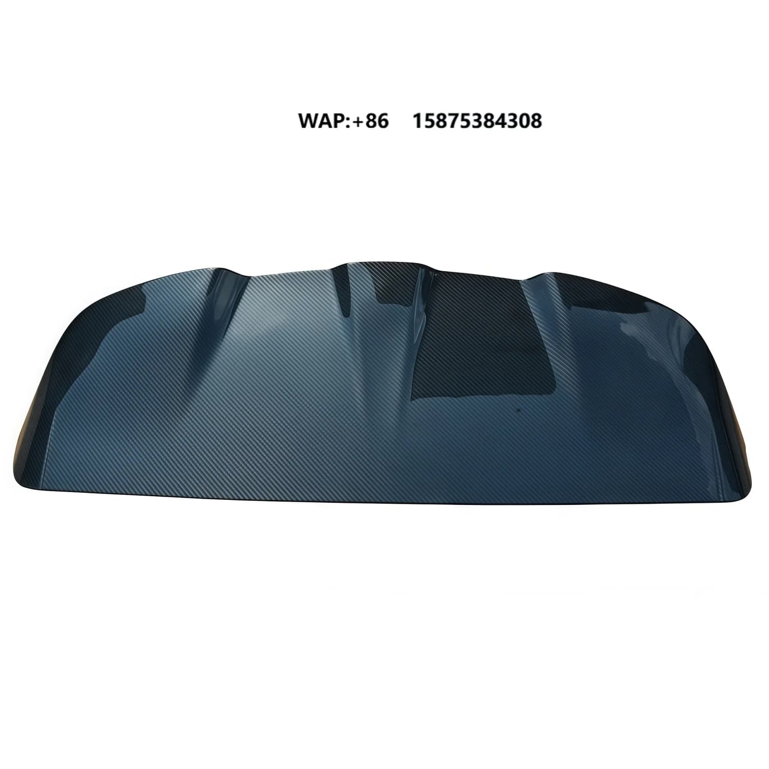 Roadinjoy High Quality Carbon Fiber Black Q8 Body Kit for 2018-2022 Q8 New Dry Carbon Fiber Rear Spoiler Retrofit/Upgrade